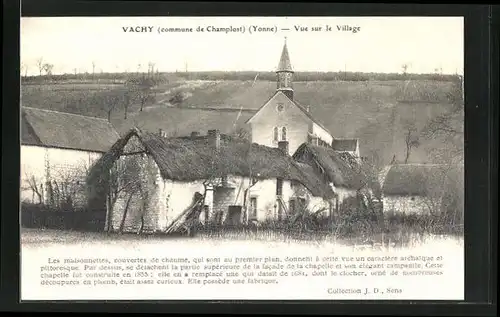 AK Vachy, Vue sur le Village