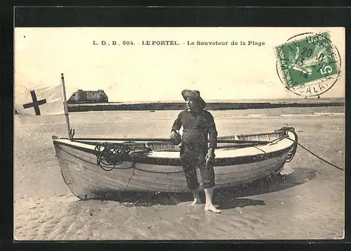 AK Le Portel, Le sauveteur de la Plage, Seenotrettung