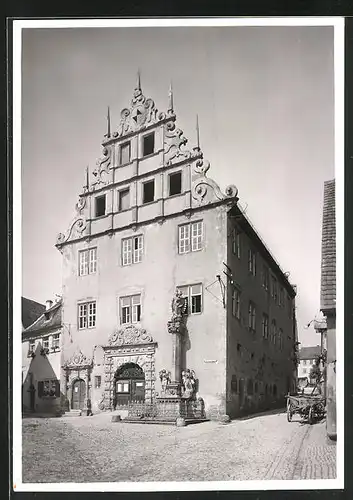 Foto-AK Deutscher Kunstverlag, Nr. 1: Sulzfeld / Main, Rathaus
