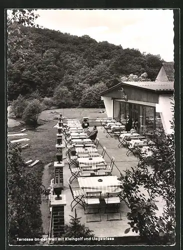 AK Neuweilnau / Taunus, Café-Pension Erbismühle am Weil