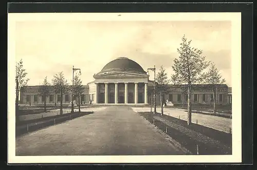 AK Leipzig, Weltausstellung für Buchgewerbe und Graphik 1914, Halle der Kultur