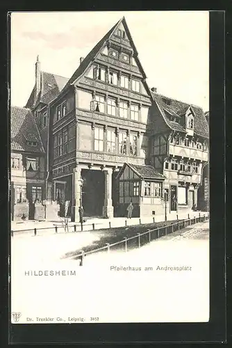 AK Hildesheim, Pfeilerhaus am Andreasplatz