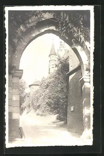 AK Wernigerode / Harz, Schlossportal