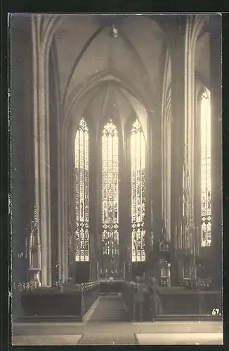 AK Soest, Mittelschiff der Wiesenkirche