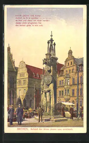 AK Bremen, Roland-Statue