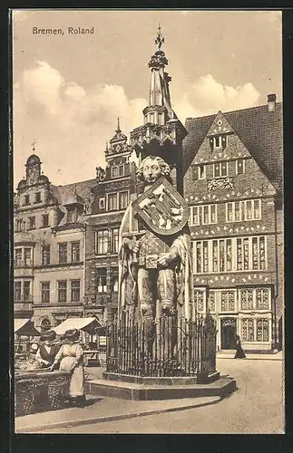 AK Bremen, Roland-Statue