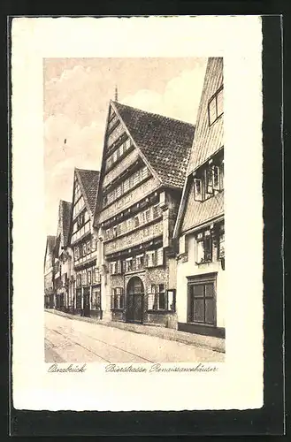 AK Osnabrück, Renaissancehäuser in der Bierstrasse