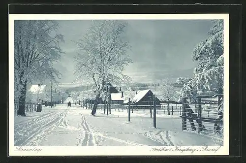 AK Braunlage / Harz, Forsthaus Königskrug