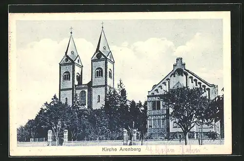 AK Arenberg, Blick zur Kirche