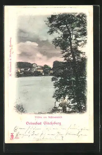 AK Ostseebad Glücksburg, Villen am Schlossteich