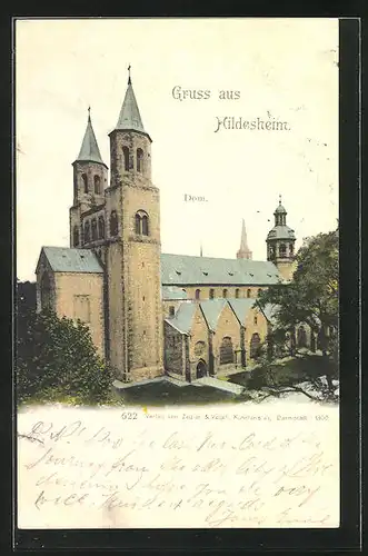 AK Hildesheim, Blick zum Dom