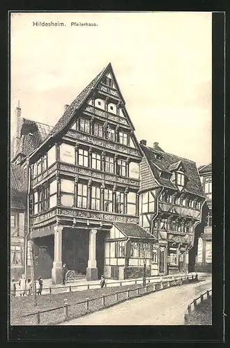 AK Hildesheim, Blick zum Pfeilerhaus