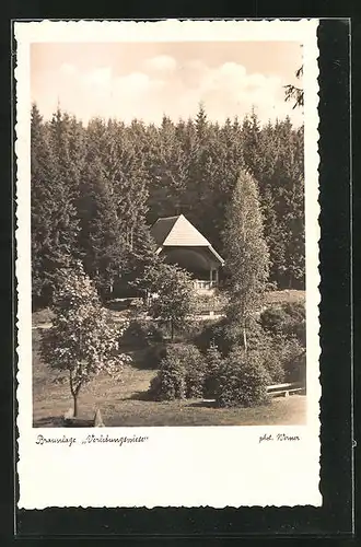 AK Braunlage im Oberharz, Blick zur Verlobungswiese