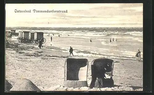 AK Ostseebad Timmendorferstrand, Strandleben