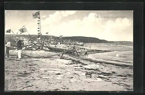 AK Ostseebad Timmendorferstrand, Strandleben