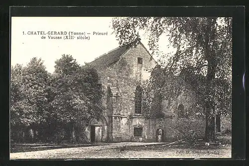 AK Chatel-Gerard, Prieuré de Vausse (XIIIe siècle)