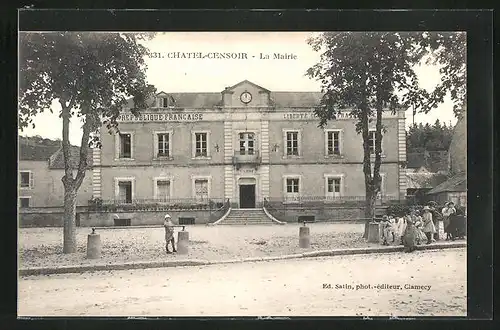 AK Chatel-Censoir, La Mairie