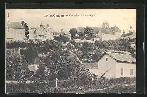 AK Chatel-Censoir, Vue prise de Saint-Marc