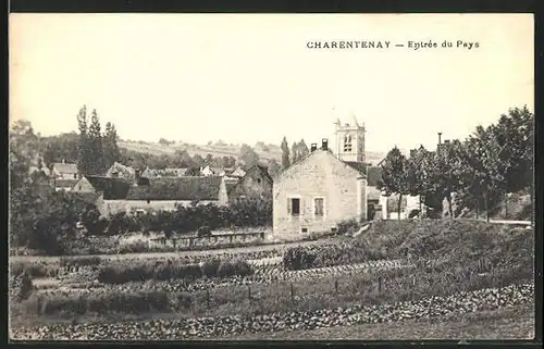 AK Charentenay, Vue Générale