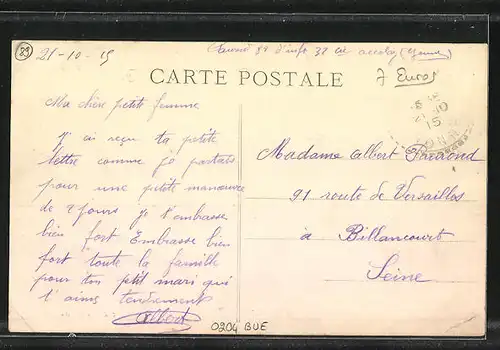 AK Charentenay, Vue Générale