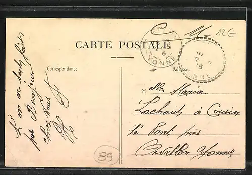 AK Charentenay, Vue générale