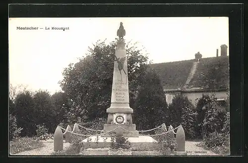 AK Montacher, Le Monument