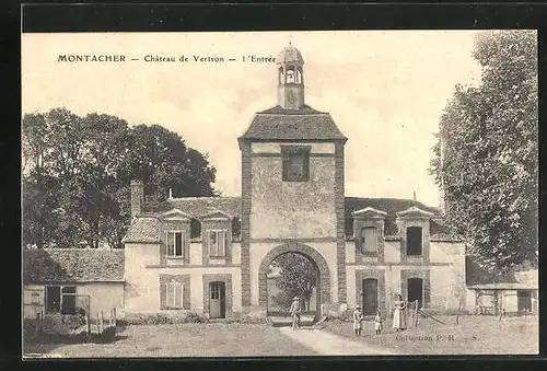 AK Montacher, Chateau de Vertron - l`Entrèe