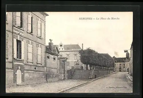 AK Sergines, La Place du Marche