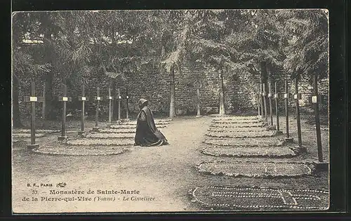 AK La Pierre-qui-Vire, Monastère de Sainte-Marie