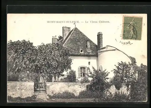 AK Mont-Saint-Sulpice, Le Vieux Chateau