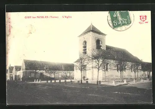 AK Gisy-les-Nobles, L`Èglise