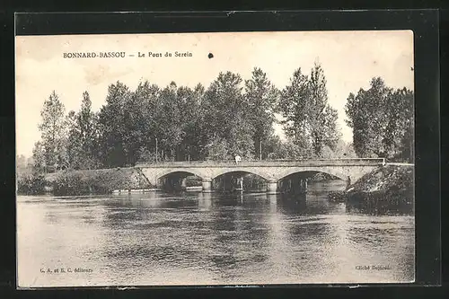 AK Bonnard-Bassou, Le Pont du Serein