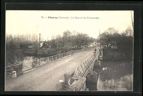 AK Charny, Le Pont et les Promenades