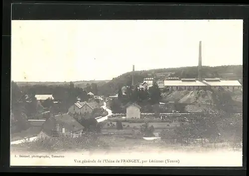 AK Lézinnes, Vue gènèrale de l`Usine de Frangey