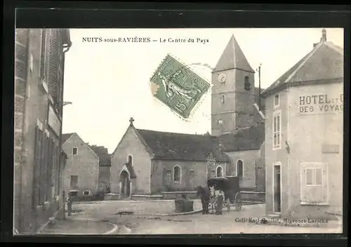 AK Nuits-sous-Ravières, Le Centre du Pays