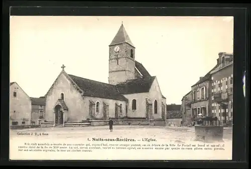 AK Nuits-sous-Ravières, L`Èglise