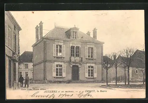 AK Ormoy, La Mairie