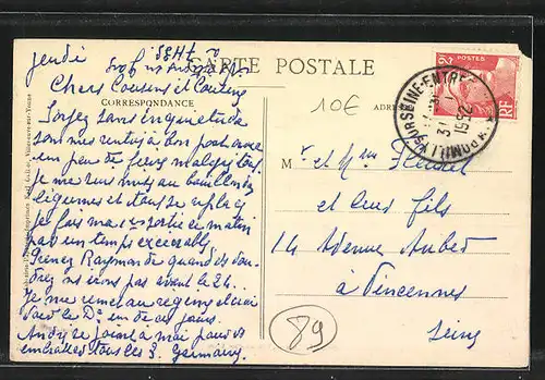 AK Les Ormes, Le Chateau de Bontin