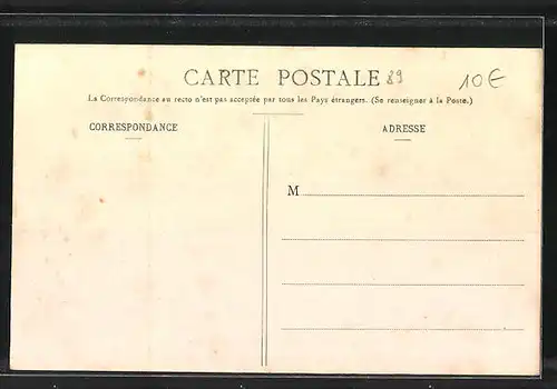 AK Toucy-Ville, Vue gènèrale (Sud-Ouest)