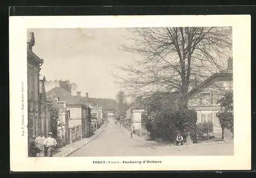 AK Toucy, Faubourg d`Orlèans