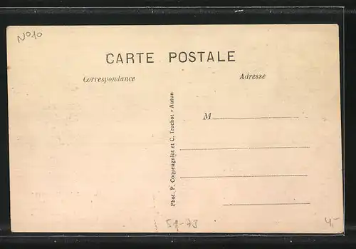 AK Burgund / Bourgogne, Noce Morvandelle, Scène du Sapin