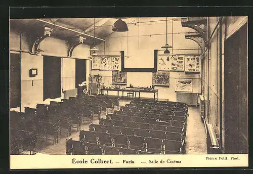 AK Paris, Ècole Colbert - Salle de Cinèma