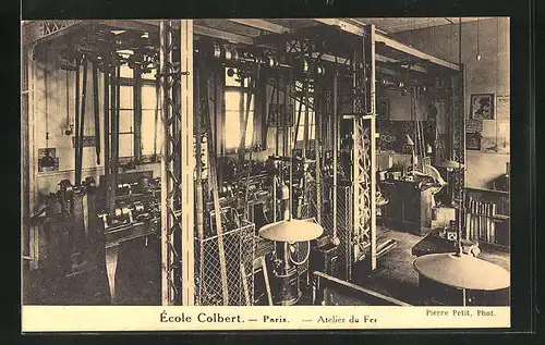 AK Paris, Ècole Colbert - Atelier du Fer