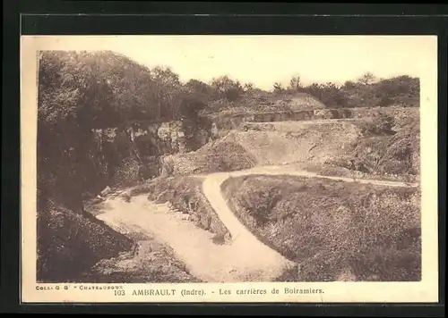 AK Ambrault, Les Carrières de Boiramiers, Steinbruch