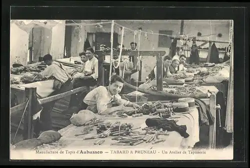 AK Aubusson, Manufacture Tapis -Tabard & Pruneau - Un Atelier de Tapisserie, Teppich