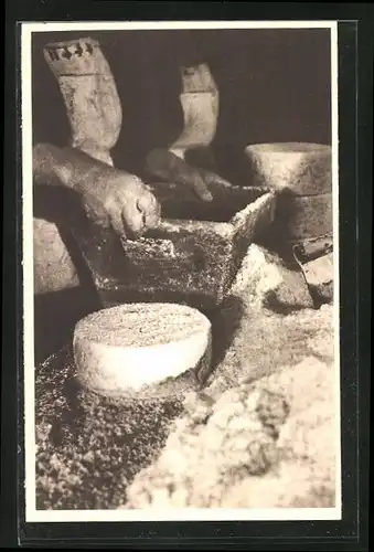 AK Roquefort, Salage - A leur arrivèe en cave, les fromages sont soumis à un salage superficiel, Käse