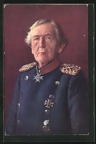 AK Generalfeldmarschall von Haeseler in interessanter Uniform