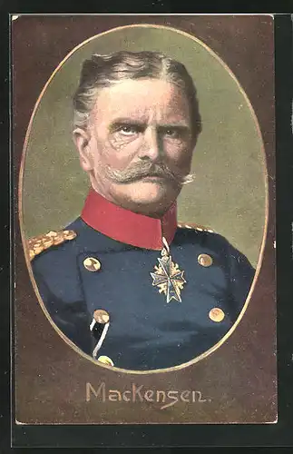 AK Heerführer v. Mackensen in interessanter Uniform