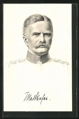 AK Portrait Generaloberst von Mackensen in Uniform