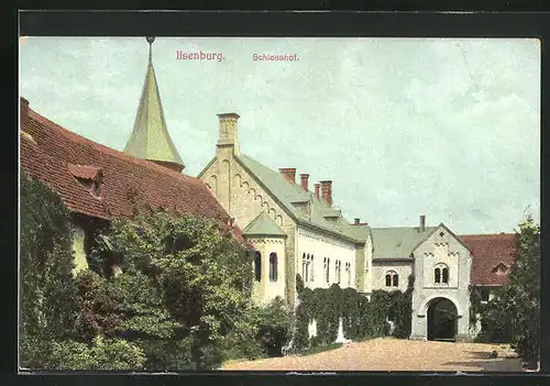 AK Ilsenburg, im Schlosshof